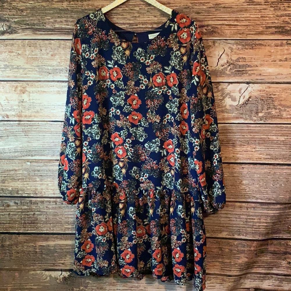 Studio B By Bobeau Floral Dress